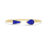 lapis lazuli cab bracelet