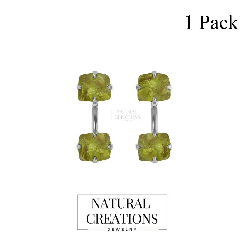 peridot earrings