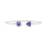 tanzanite cut bracelet