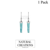 larimar earrings