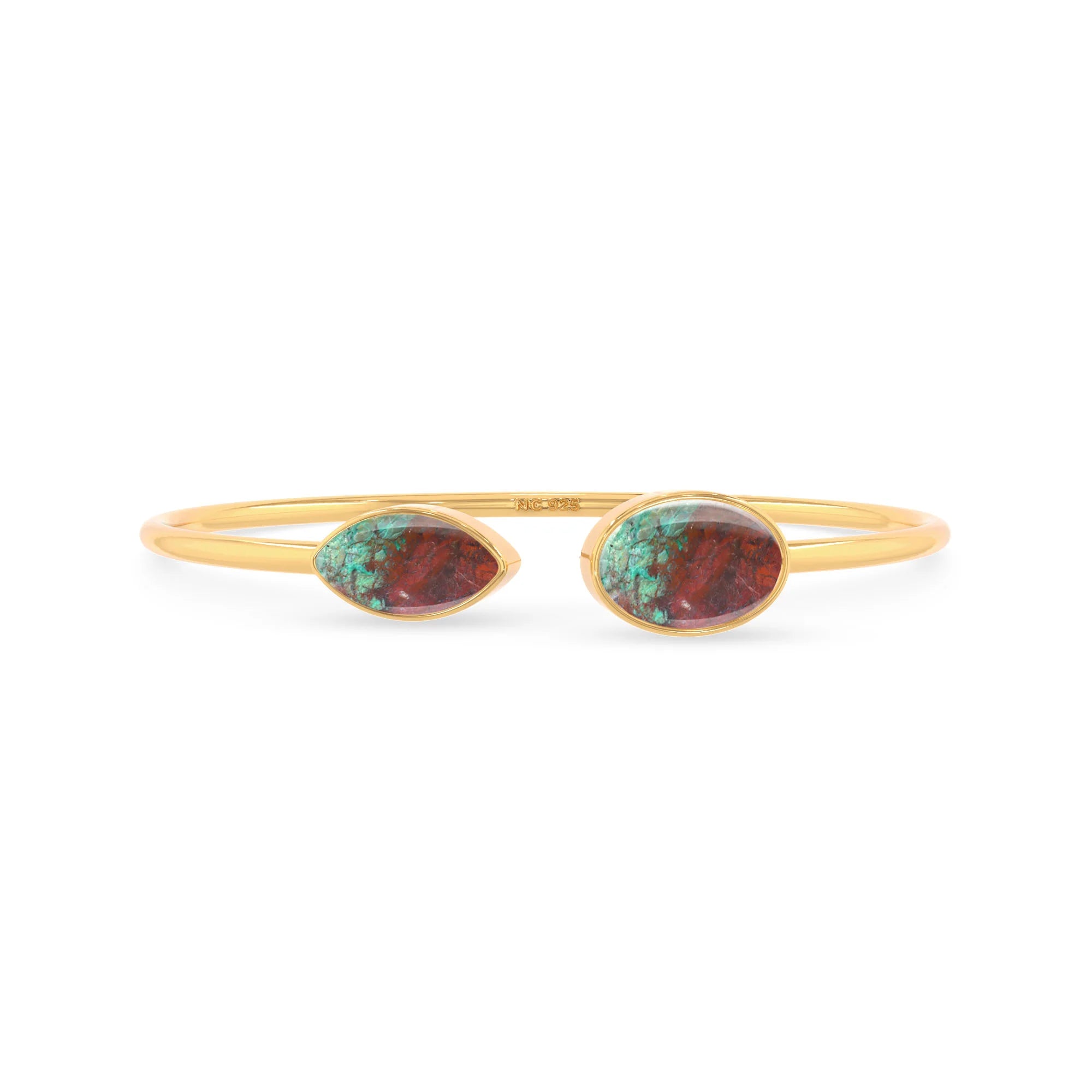 sonora sunset jasper cab bracelet