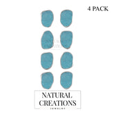 paraiba apatite earrings