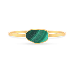 malachite rough bracelet