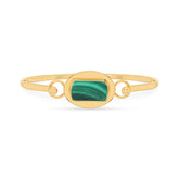 malachite rough bracelet