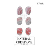 rhodochrosite earrings