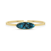 london-blue-topaz cut bracelet