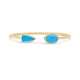 turquoise cab bracelet