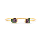 ruby zoisite twister bracelet