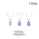 purple moonstone pendant