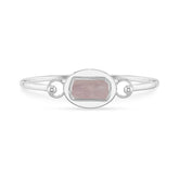 morganite rough bracelet