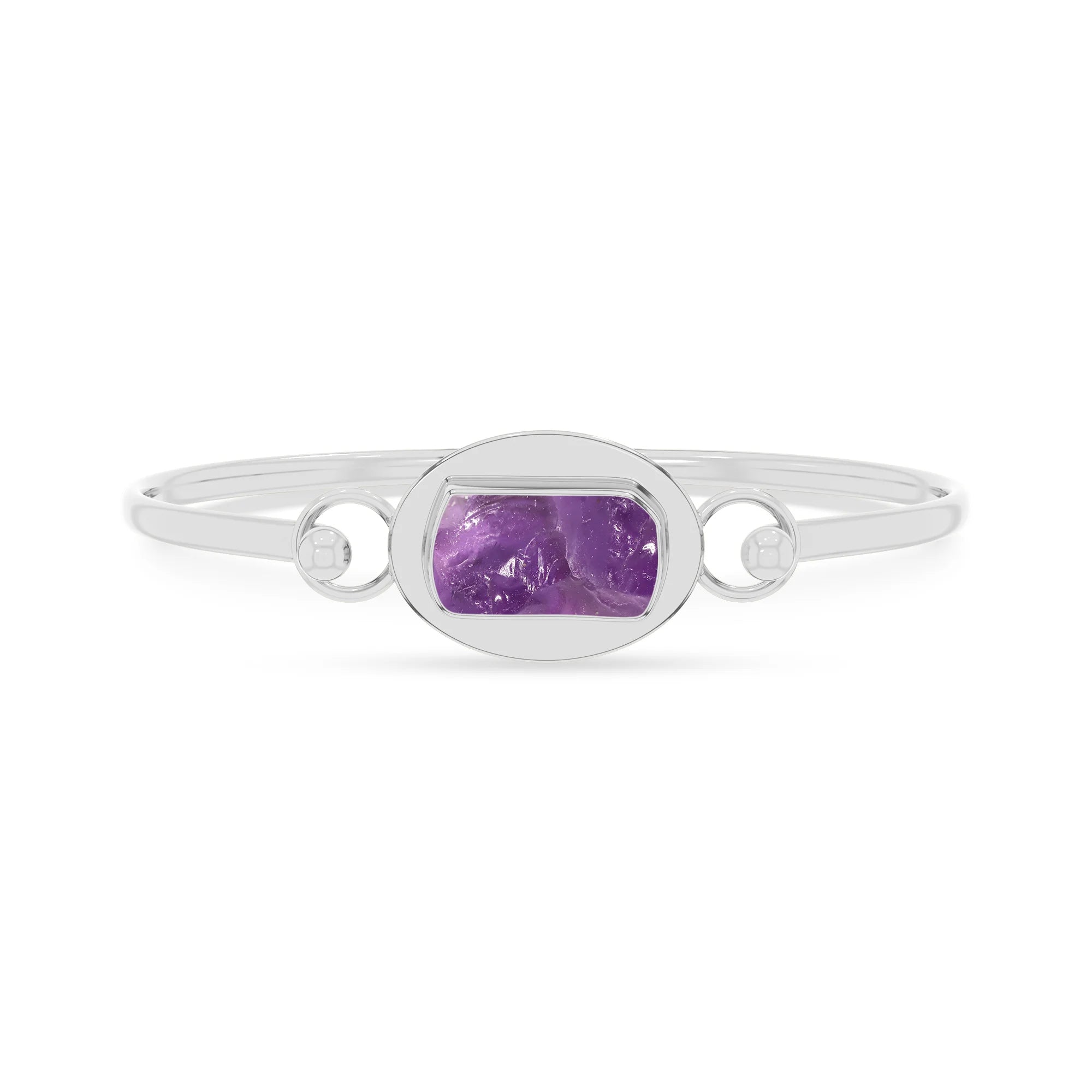 amethyst rough bracelet