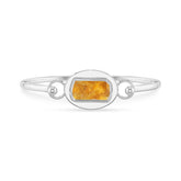 citrine rough bracelet