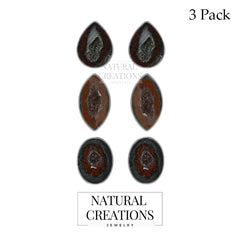 geode cab earrings