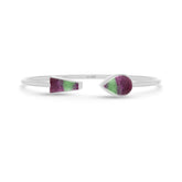 ruby zoisite cab bracelet