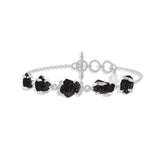 black-tourmaline rough bracelet