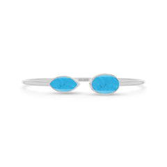 turquoise cab bracelet
