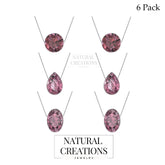 multi tourmaline pendant