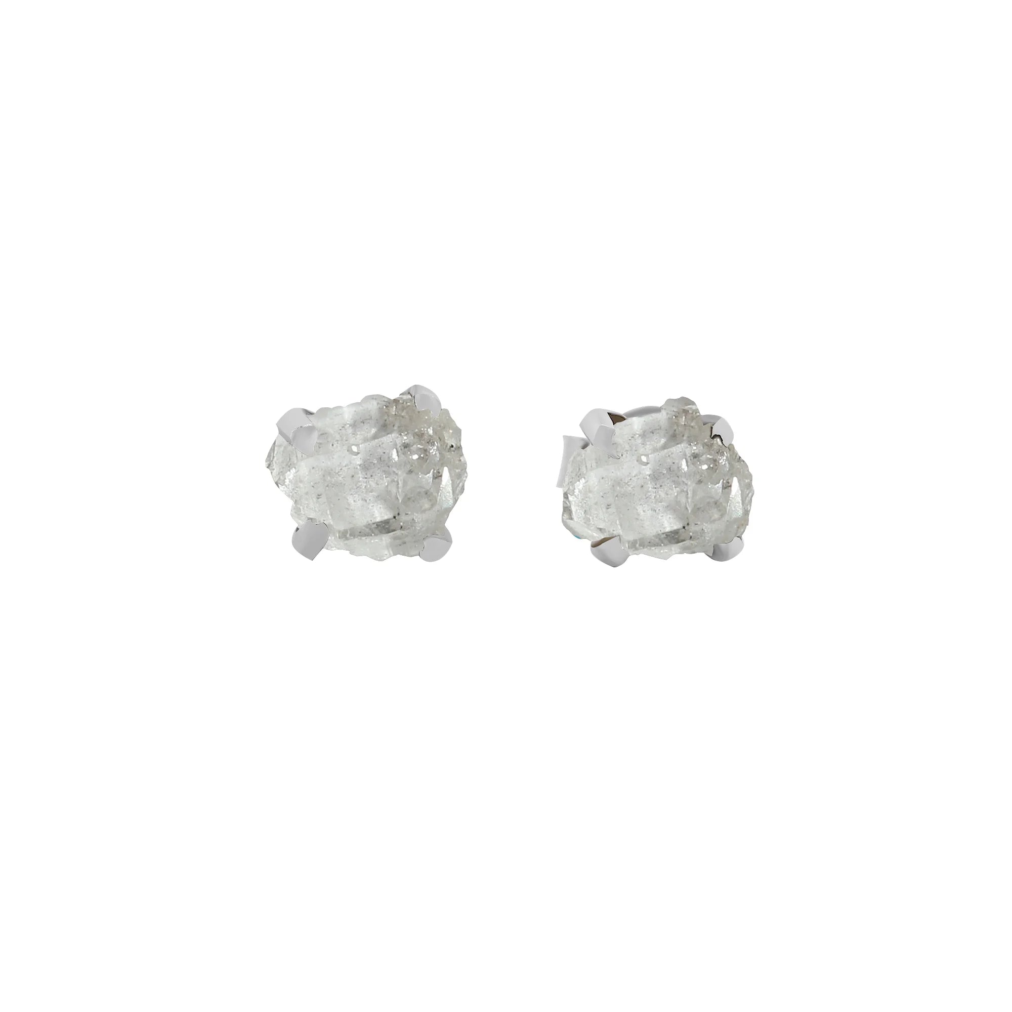 petroleum quartz earrings