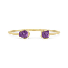 amethyst twister bracelet