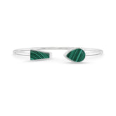 malachite cab bracelet