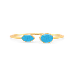 turquoise cab bracelet