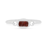 garnet rough bracelet