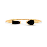 black onyx cab bracelet