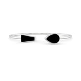 black onyx cab bracelet