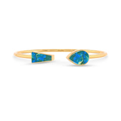 peruvian opal cab bracelet