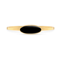 black onyx rough bracelet