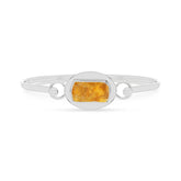citrine rough bracelet