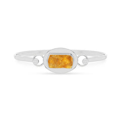 citrine rough bracelet