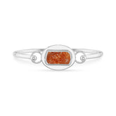 sunstone rough bracelet