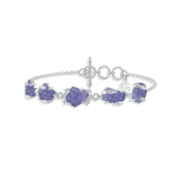 tanzanite rough bracelet
