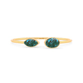 chrysocolla cab bracelet