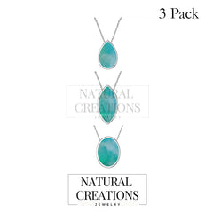 green moonstone pendant