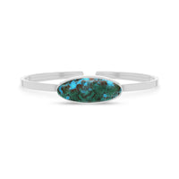 chrysocolla rough bracelet