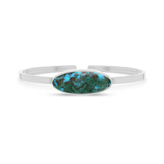 chrysocolla rough bracelet