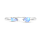 purple moonstone cab bracelet