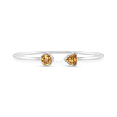 citrine cut bracelet