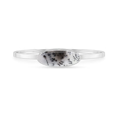 dendritic opal rough bracelet