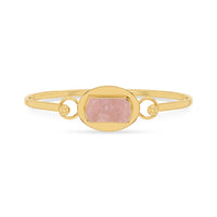 rose quartz rough bracelet