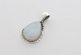 rainbow moonstone pendant