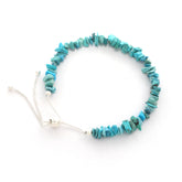 turquoise rough bracelet