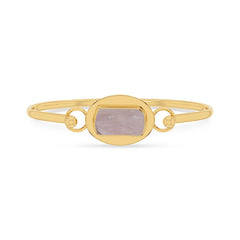 morganite rough bracelet