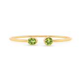 peridot cut bracelet
