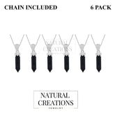 black tourmaline pendant