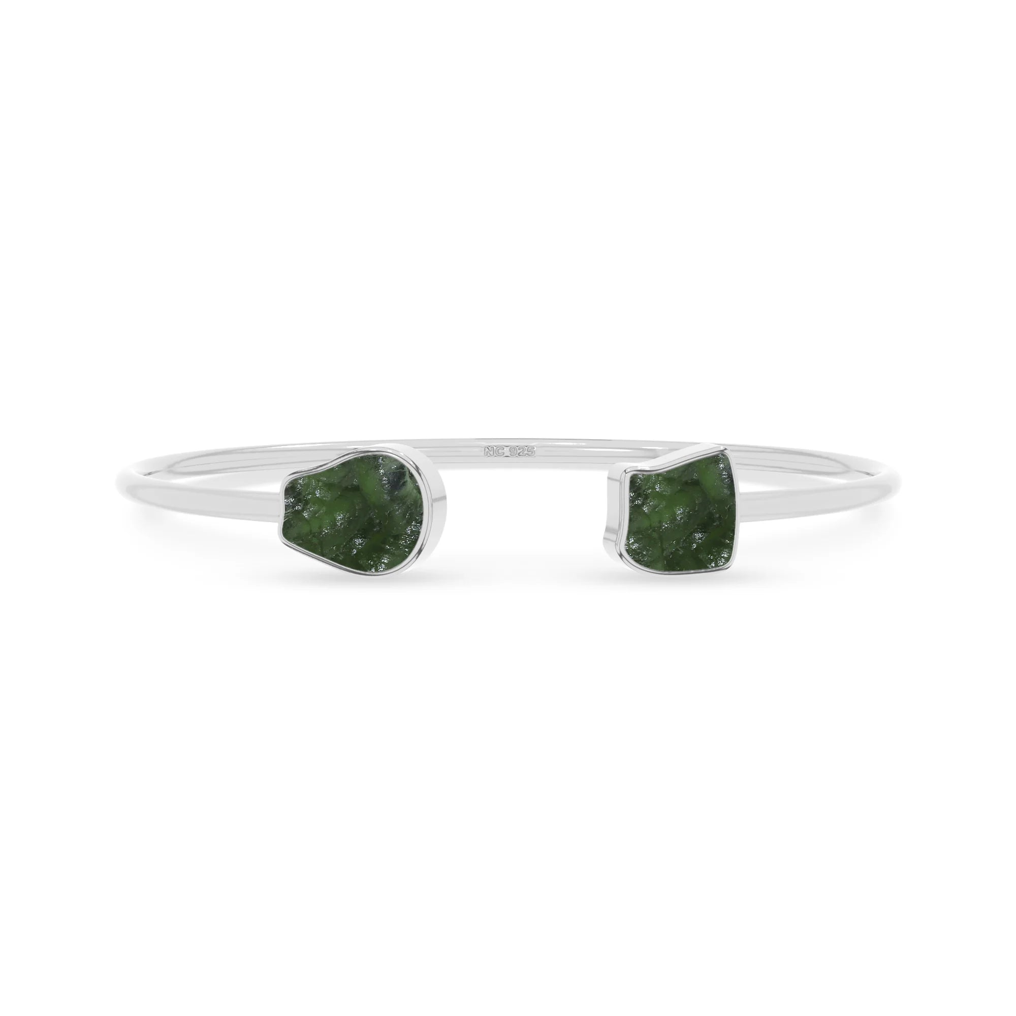 moldavite twister bracelet