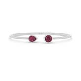 ruby cut bracelet