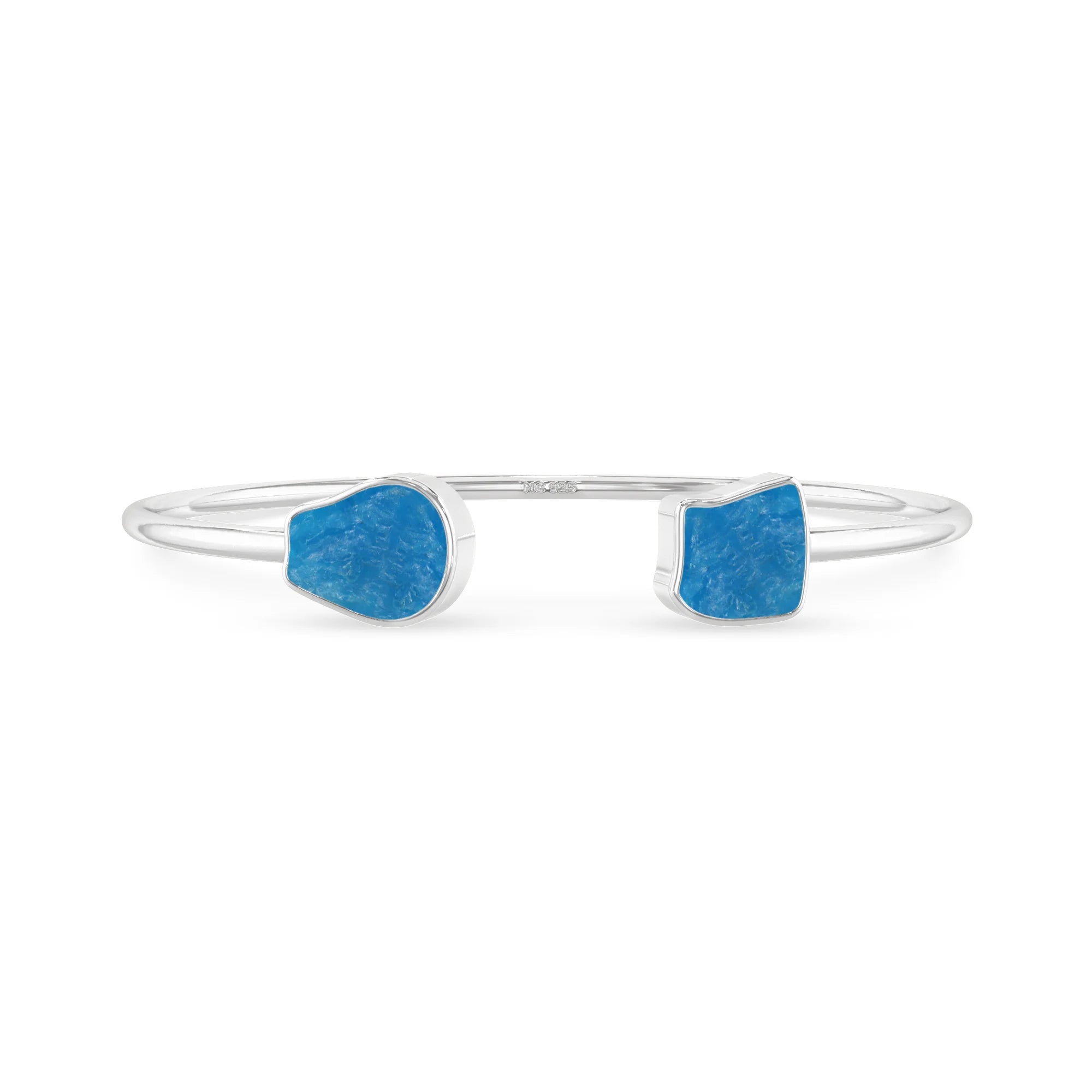 neon apatite twister bracelet